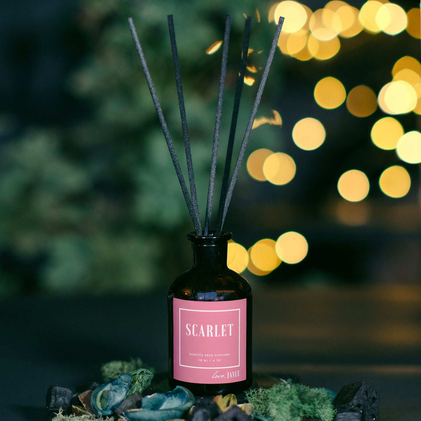 Scarlet Reed Diffuser (in all black)