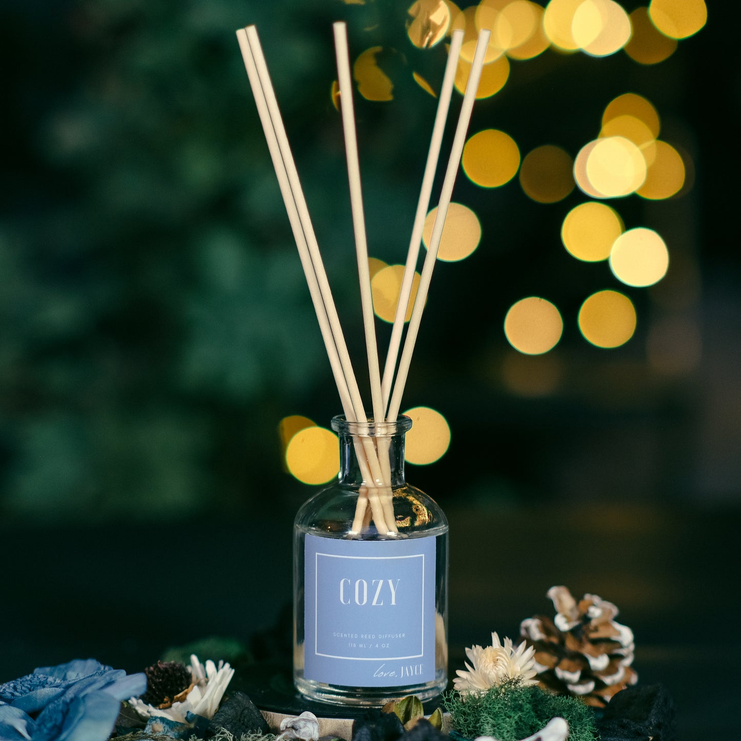 Cozy Reed Diffuser (In all black)